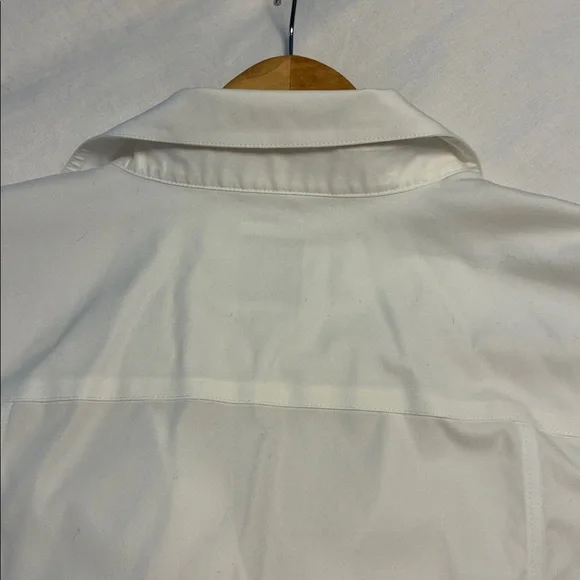 Brooks Brothers White Fitted Dress Shirt - Classic Point Collar - Picture 5 of 6